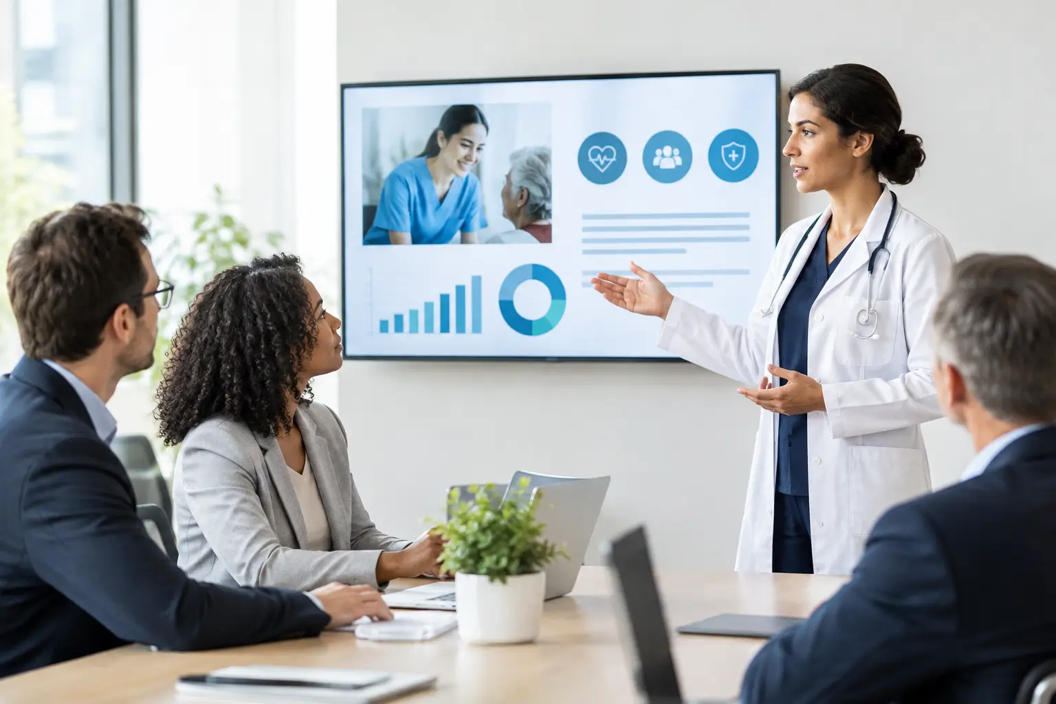 Healthcare Deck Examples That Win Stakeholder Support